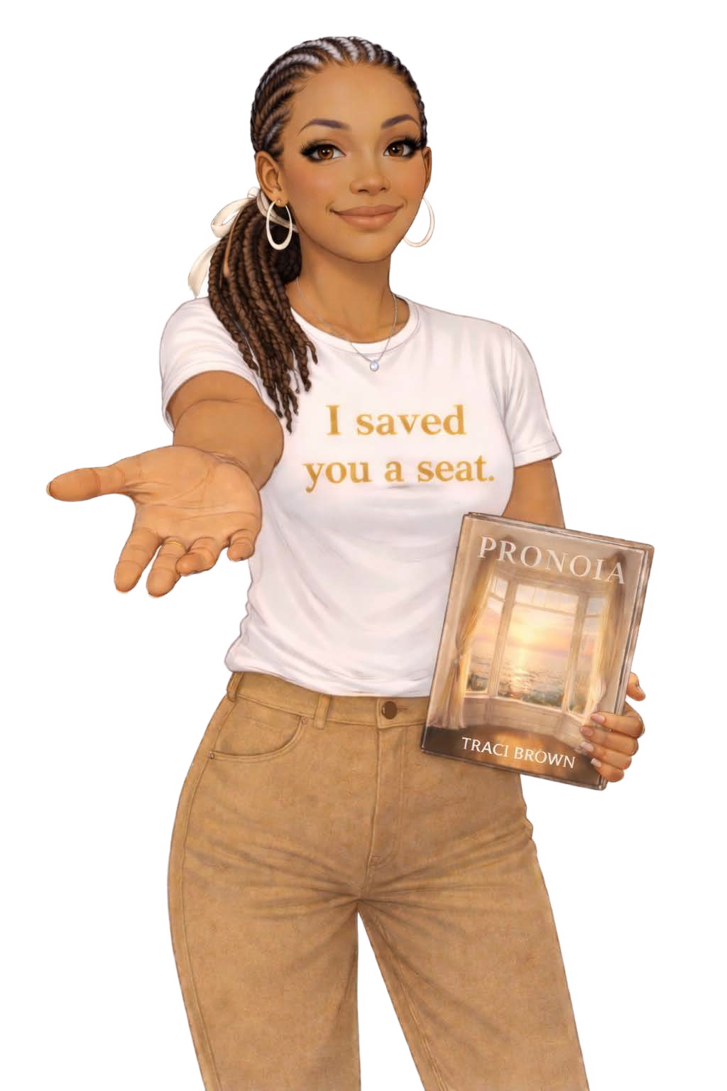 I saved you a seat — PRONOIA by Traci Brown